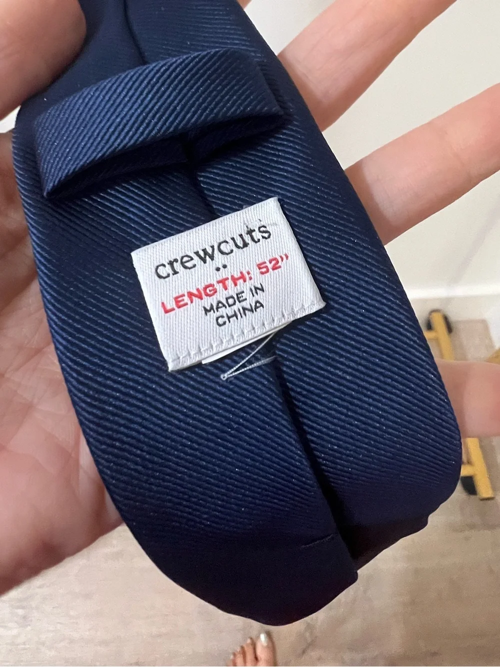 Crewcuts Boys Navy Solid Tie